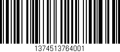 Código de barras (EAN, GTIN, SKU, ISBN): '1374513764001'