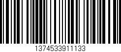Código de barras (EAN, GTIN, SKU, ISBN): '1374533911133'