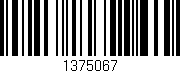 Código de barras (EAN, GTIN, SKU, ISBN): '1375067'