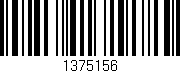 Código de barras (EAN, GTIN, SKU, ISBN): '1375156'