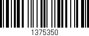 Código de barras (EAN, GTIN, SKU, ISBN): '1375350'