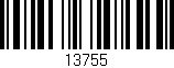 Código de barras (EAN, GTIN, SKU, ISBN): '13755'