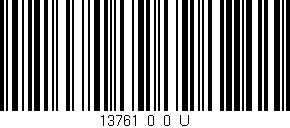 Código de barras (EAN, GTIN, SKU, ISBN): '13761_0_0_U'