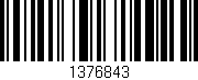 Código de barras (EAN, GTIN, SKU, ISBN): '1376843'