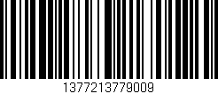 Código de barras (EAN, GTIN, SKU, ISBN): '1377213779009'