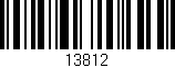 Código de barras (EAN, GTIN, SKU, ISBN): '13812'