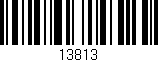Código de barras (EAN, GTIN, SKU, ISBN): '13813'