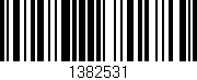 Código de barras (EAN, GTIN, SKU, ISBN): '1382531'