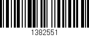 Código de barras (EAN, GTIN, SKU, ISBN): '1382551'
