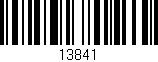 Código de barras (EAN, GTIN, SKU, ISBN): '13841'