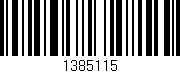Código de barras (EAN, GTIN, SKU, ISBN): '1385115'