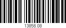 Código de barras (EAN, GTIN, SKU, ISBN): '13856.08'
