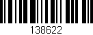 Código de barras (EAN, GTIN, SKU, ISBN): '138622'