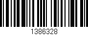 Código de barras (EAN, GTIN, SKU, ISBN): '1386328'
