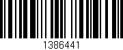 Código de barras (EAN, GTIN, SKU, ISBN): '1386441'