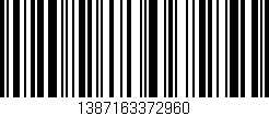 Código de barras (EAN, GTIN, SKU, ISBN): '1387163372960'