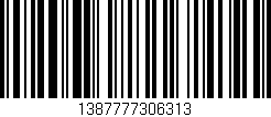 Código de barras (EAN, GTIN, SKU, ISBN): '1387777306313'