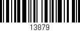Código de barras (EAN, GTIN, SKU, ISBN): '13879'