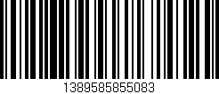 Código de barras (EAN, GTIN, SKU, ISBN): '1389585855083'