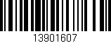 Código de barras (EAN, GTIN, SKU, ISBN): '13901607'