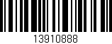 Código de barras (EAN, GTIN, SKU, ISBN): '13910888'