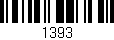 Código de barras (EAN, GTIN, SKU, ISBN): '1393'