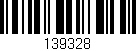 Código de barras (EAN, GTIN, SKU, ISBN): '139328'