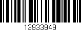 Código de barras (EAN, GTIN, SKU, ISBN): '13933949'