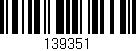 Código de barras (EAN, GTIN, SKU, ISBN): '139351'