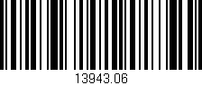 Código de barras (EAN, GTIN, SKU, ISBN): '13943.06'