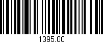 Código de barras (EAN, GTIN, SKU, ISBN): '1395.00'