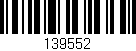 Código de barras (EAN, GTIN, SKU, ISBN): '139552'