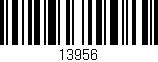 Código de barras (EAN, GTIN, SKU, ISBN): '13956'