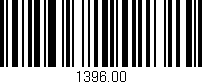 Código de barras (EAN, GTIN, SKU, ISBN): '1396.00'