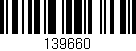 Código de barras (EAN, GTIN, SKU, ISBN): '139660'