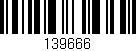 Código de barras (EAN, GTIN, SKU, ISBN): '139666'
