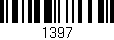 Código de barras (EAN, GTIN, SKU, ISBN): '1397'
