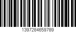 Código de barras (EAN, GTIN, SKU, ISBN): '1397284659789'