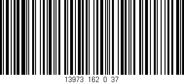 Código de barras (EAN, GTIN, SKU, ISBN): '13973_162_0_37'