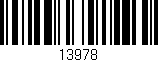 Código de barras (EAN, GTIN, SKU, ISBN): '13978'
