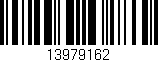 Código de barras (EAN, GTIN, SKU, ISBN): '13979162'