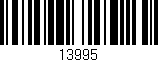 Código de barras (EAN, GTIN, SKU, ISBN): '13995'