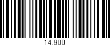 Código de barras (EAN, GTIN, SKU, ISBN): '14.900'