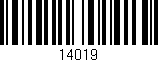 Código de barras (EAN, GTIN, SKU, ISBN): '14019'