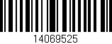 Código de barras (EAN, GTIN, SKU, ISBN): '14069525'