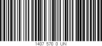 Código de barras (EAN, GTIN, SKU, ISBN): '1407_570_0_UN'