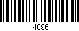 Código de barras (EAN, GTIN, SKU, ISBN): '14096'