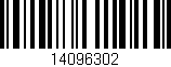 Código de barras (EAN, GTIN, SKU, ISBN): '14096302'