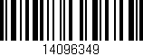 Código de barras (EAN, GTIN, SKU, ISBN): '14096349'