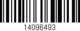 Código de barras (EAN, GTIN, SKU, ISBN): '14096493'